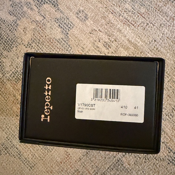 Repetto Cendrillon Black Ballet Flats - New (without box) - Size 41 - Picture 6 of 7